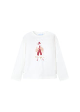 Girls Mayoral Long Sleeved Top and Velvet Leggings